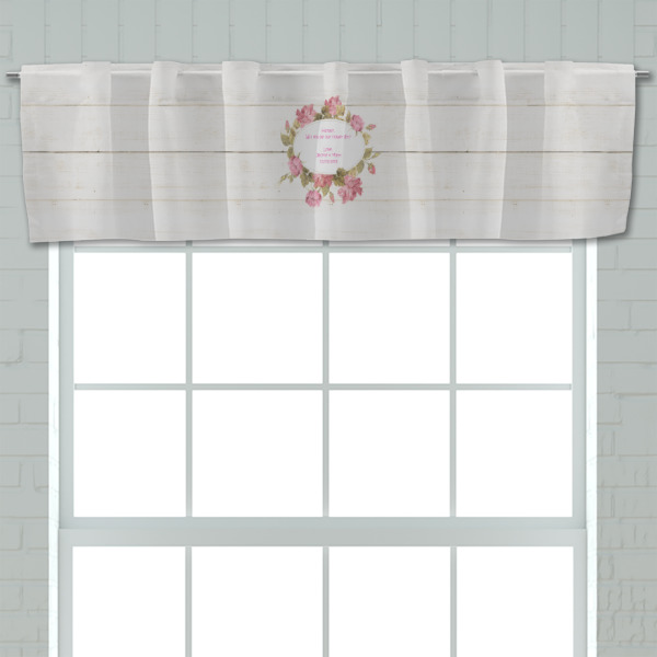 Custom Design - Valance - Closeup on window