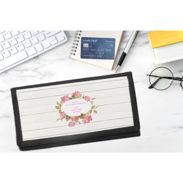 Custom Design - DyeTrans Checkbook Cover - LIFESTYLE