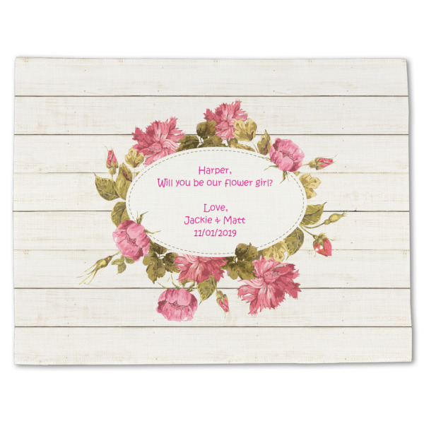 Custom Design - Linen Placemat - Front