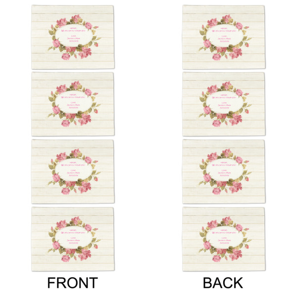 Custom Design - Linen Placemat - Double Sided - Approval - Set of 4