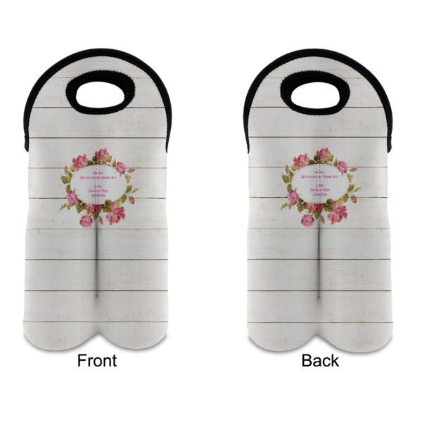 Custom Design - Double Wine Tote - Front & Back