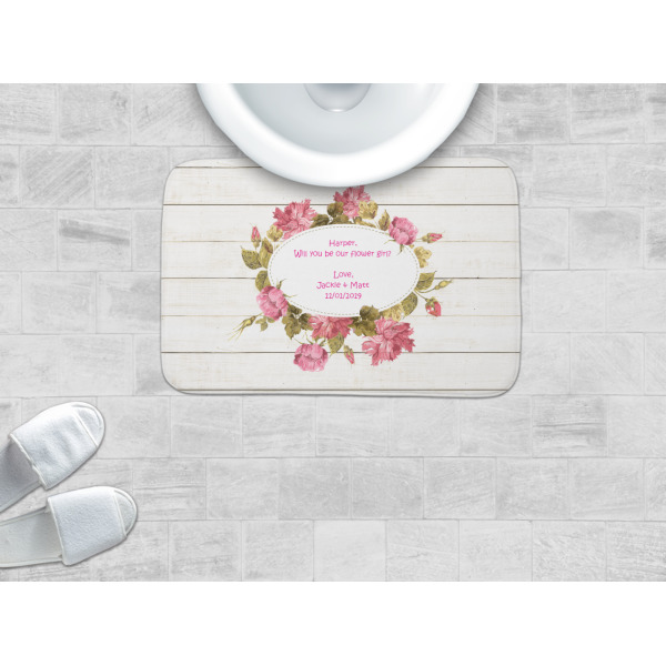 Custom Design - Memory Foam Bath Mat - LIFESTYLE 24x17