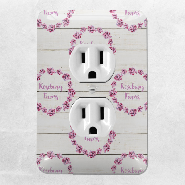 Custom Design - Electric Outlet Plate - Lifestyle