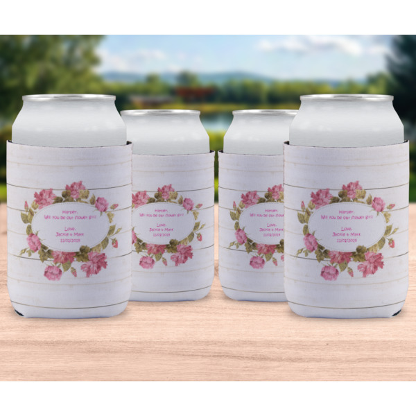 Custom Design - Can Cooler - Standard 12oz - Set of 4 - In Context