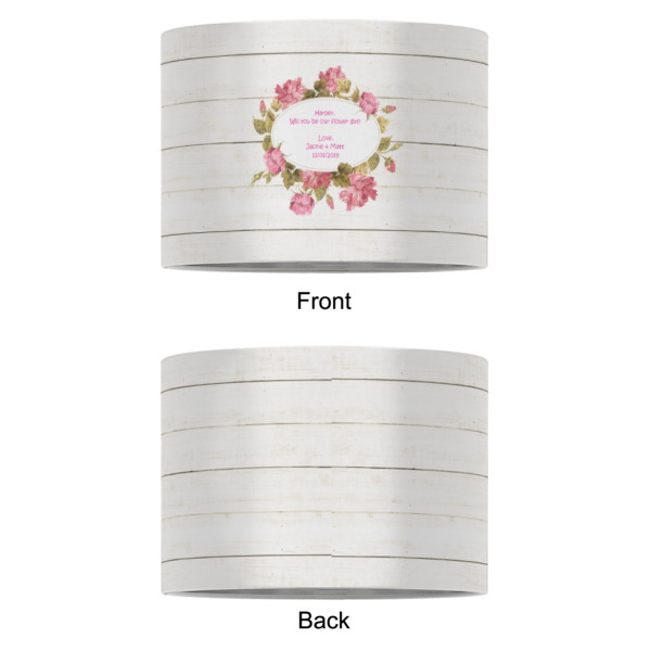 Custom Design - 12" Drum Lampshade - APPROVAL (Fabric)