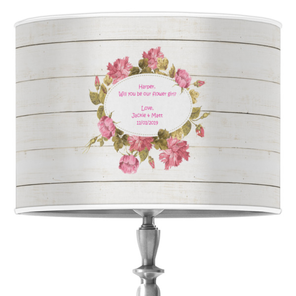 Custom Farm House Drum Lamp Shade (Personalized)