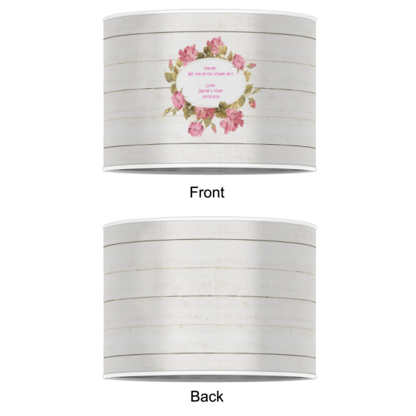 Custom Design - 16" Drum Lampshade - Approval (Poly Film)
