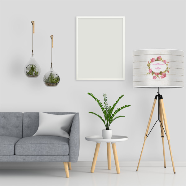 Custom Design - 16" Drum Lampshade - LIFESTYLE