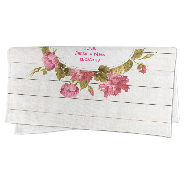 Custom Design - Microfiber Dish Rag - FOLDED (half)