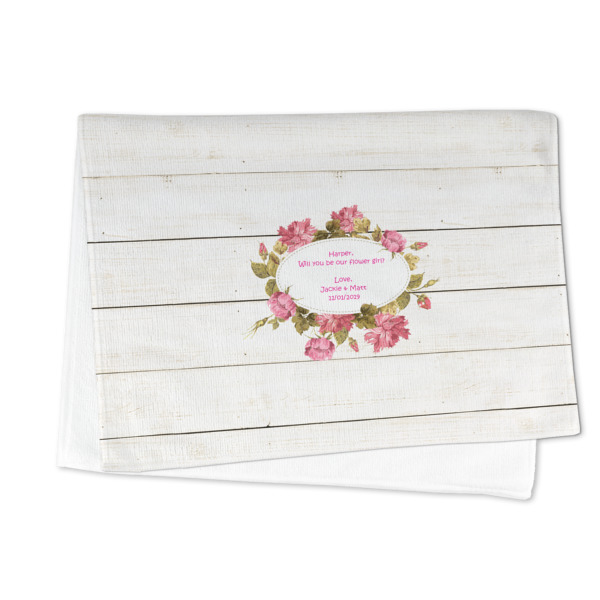 Custom Design - Microfiber Dish Towel - FOLDED HALF