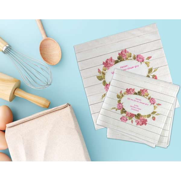 Custom Design - Microfiber Dish Rag - LIFESTYLE