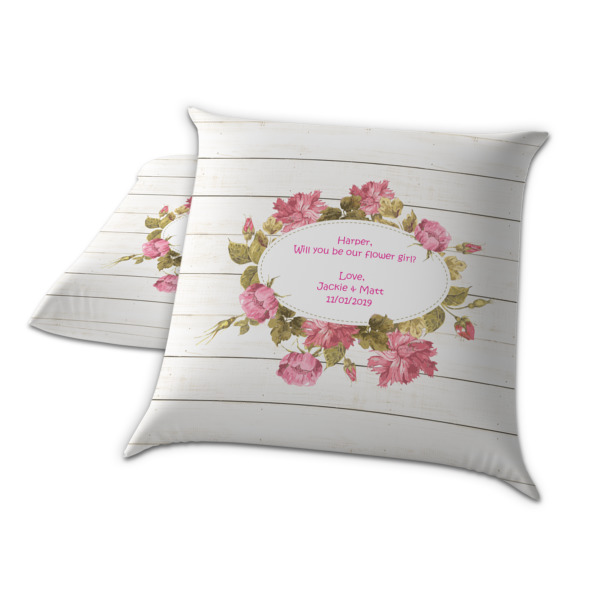Custom Design - Decorative Pillow Case - TWO
