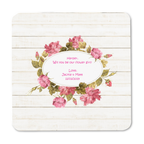 Custom Design - Square Fridge Magnet - FRONT