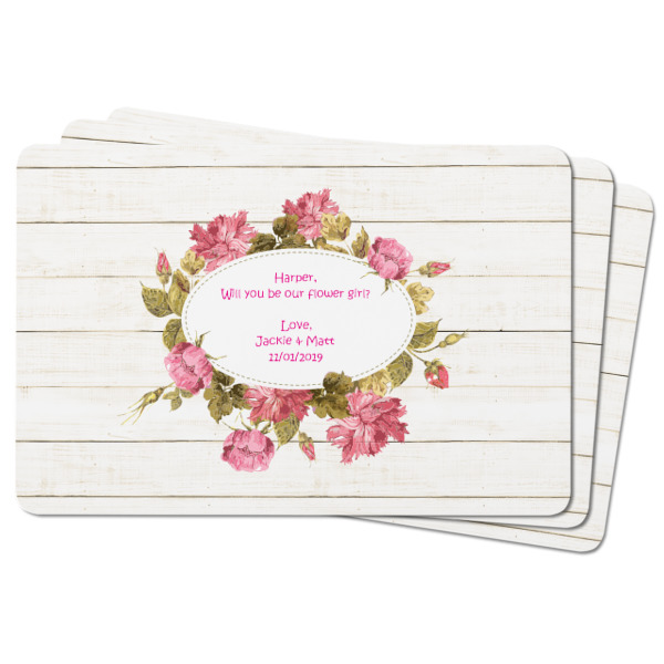 Custom Design - Rectangular Fridge Magnet - THREE