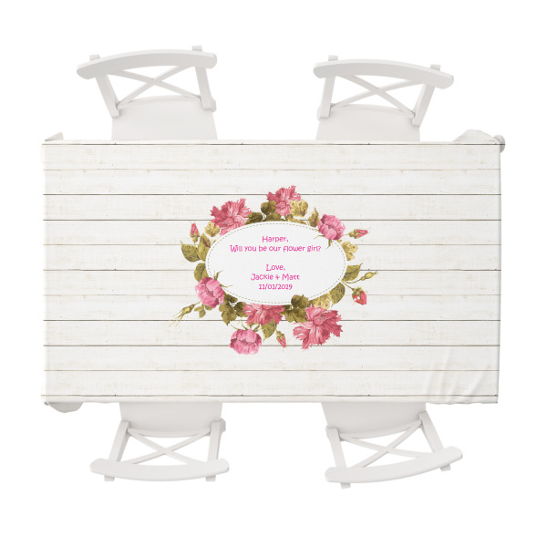 Custom Farm House Tablecloth - 58"x102" (Personalized)