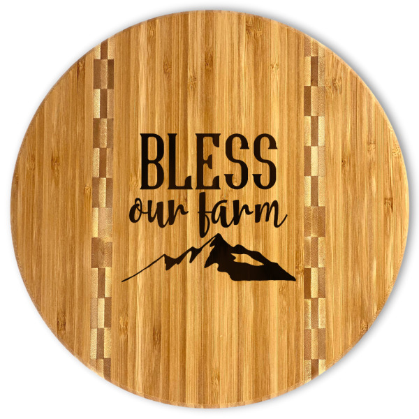 Custom Farm House Bamboo Cutting Board