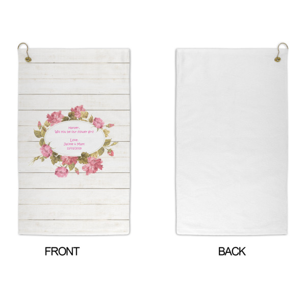 Custom Design - Microfiber Golf Towels - APPROVAL