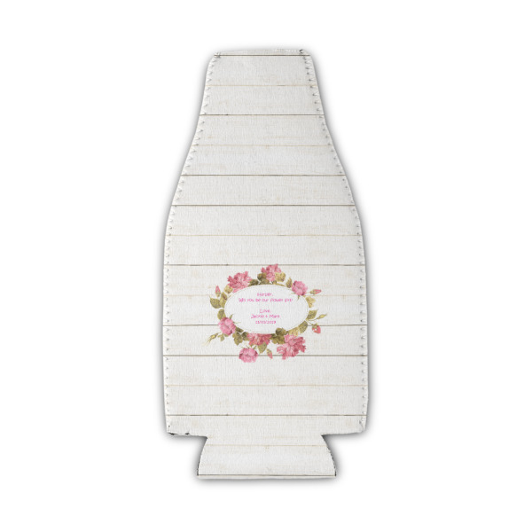 Custom Farm House Zipper Bottle Cooler (Personalized)