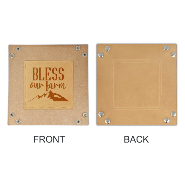 Custom Design - Genuine Leather Valet Trays - APPROVAL