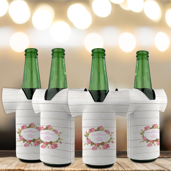 Custom Design - Jersey Bottle Cooler - Set of 4 - LIFESTYLE