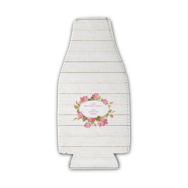 Custom Design - Zipper Bottle Cooler - Set of 4 - Front