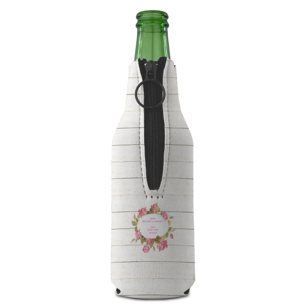 Custom Design - Zipper Bottle Cooler - BACK (bottle)