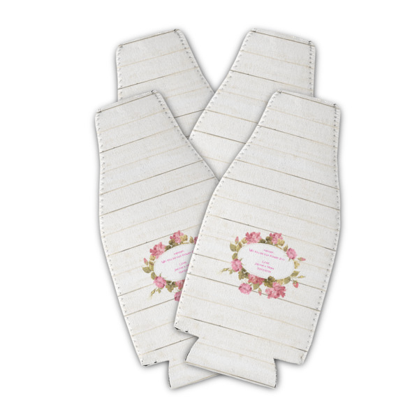 Custom Design - Zipper Bottle Cooler - Set of 4 - Main