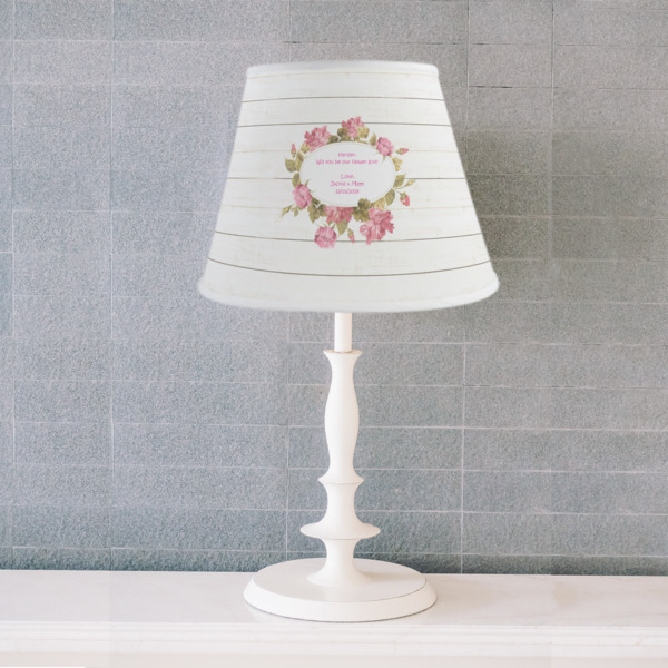 Custom Design - Poly Film Empire Lampshade - Lifestyle