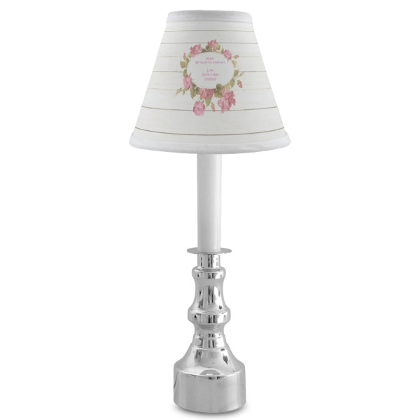 Custom Design - Chandelier Lamp Shade - Lifestyle (On candle stick)