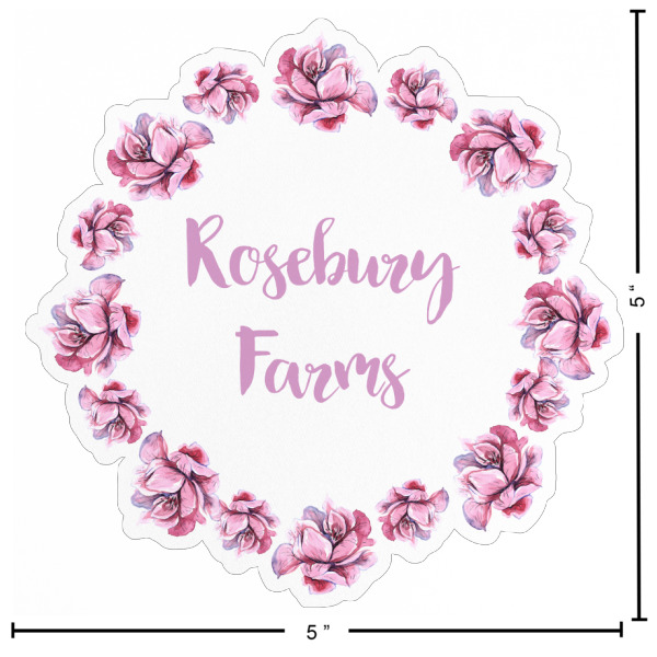 Custom Design - Custom Shape Iron On Patches - L Patch w/ Measurements