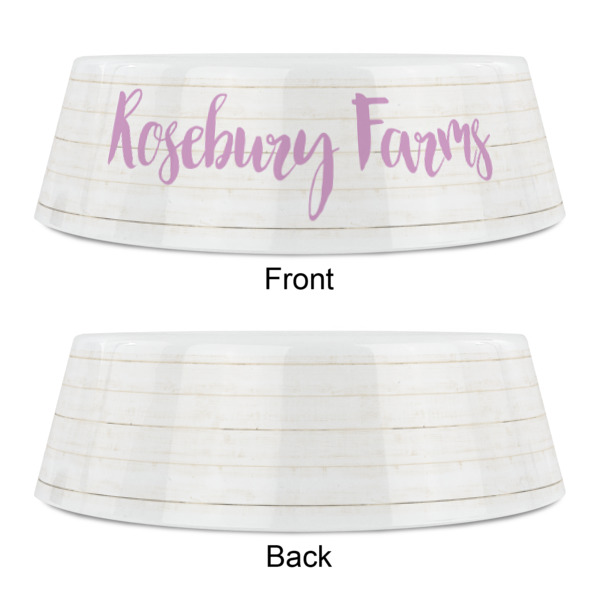 Custom Design - Plastic Pet Bowls - Small - Approval