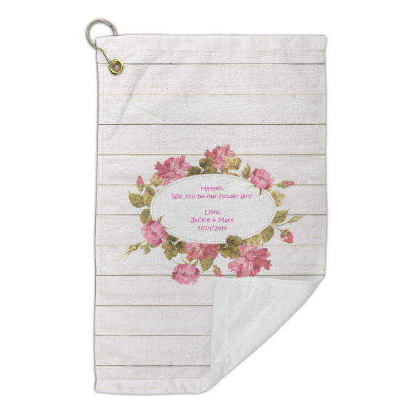 Custom Design - Microfiber Golf Towels Small - Front Folded