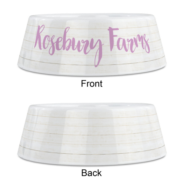 Custom Design - Plastic Pet Bowls - Medium - Approval