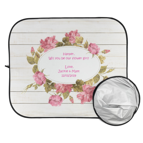 Custom Design - Car Sun Shades - FOLDED & UNFOLDED