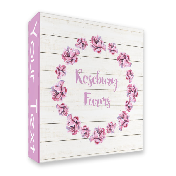 Custom Design - 3 Ring Binders - Full Wrap - 2" - Front