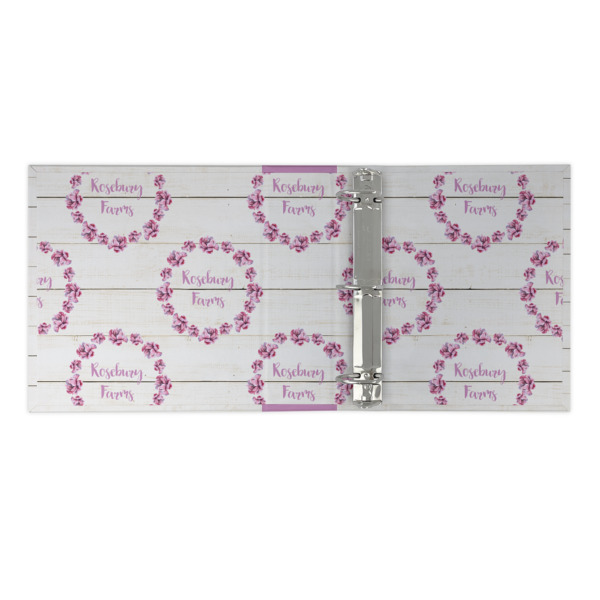 Custom Design - 3 Ring Binders - Full Wrap - 2" - Open Inside