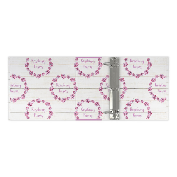 Custom Design - 3 Ring Binders - Full Wrap - 3" - Open Inside