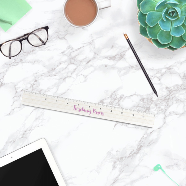 Custom Design - Plastic Ruler - 12" - LIFESTYLE