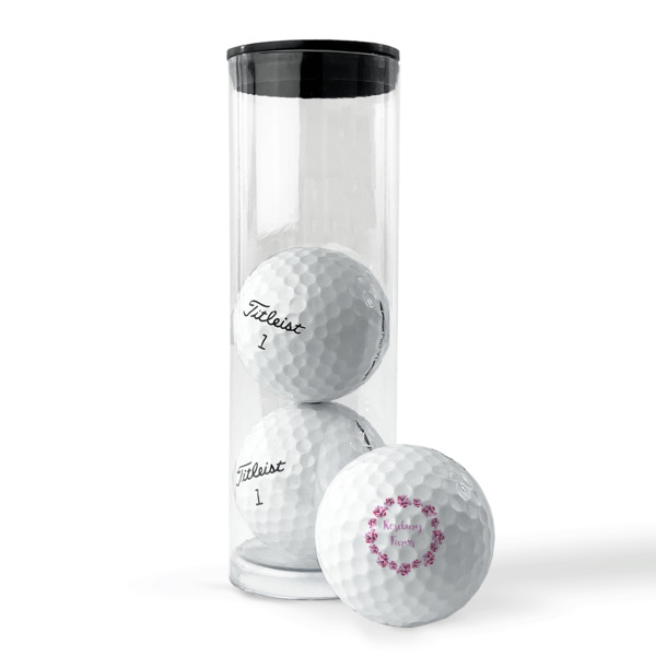 Custom Design - Golf Balls - Titleist - Set of 3 - PACKAGING