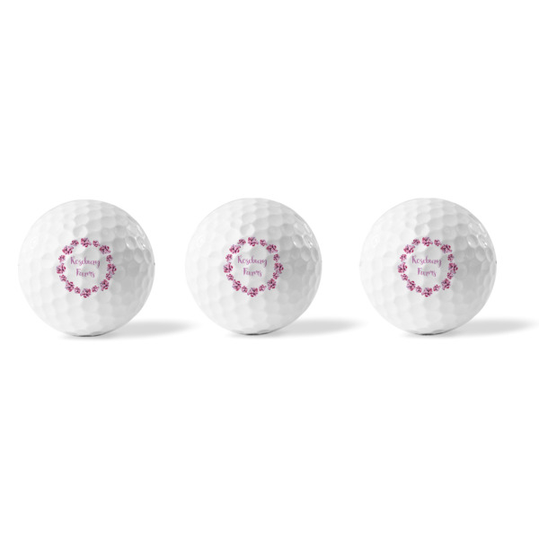 Custom Design - Golf Balls - Generic - Set of 3 - APPROVAL