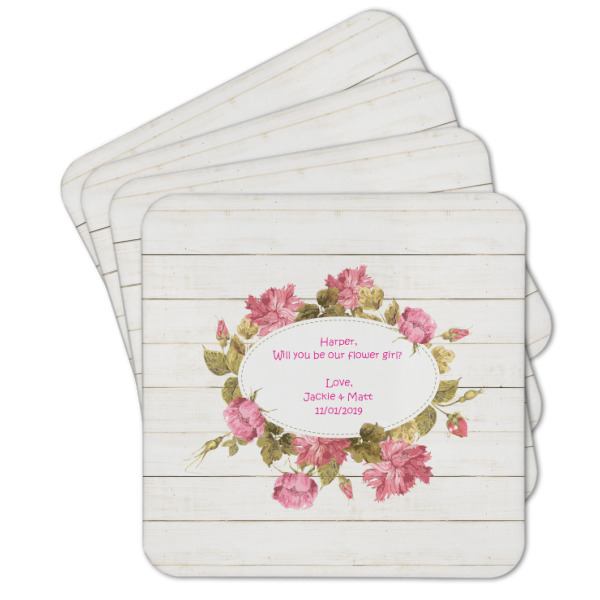 Custom Design Your Own Cork Coaster - Set of 4