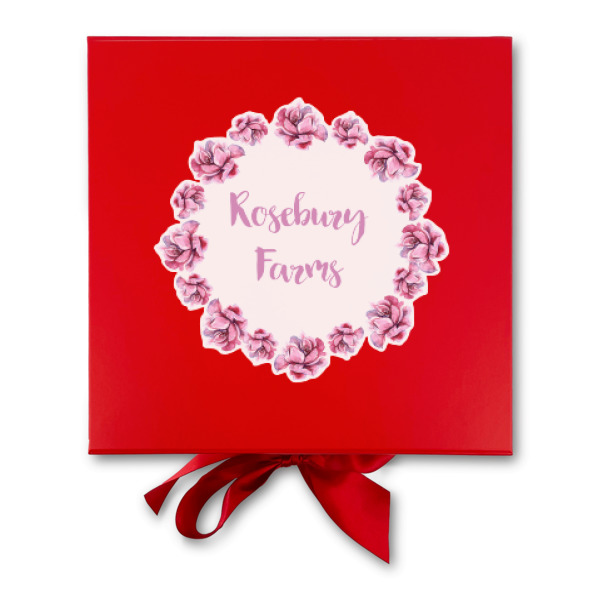 Custom Design - Gift Boxes with Magnetic Lid - Red - Approval