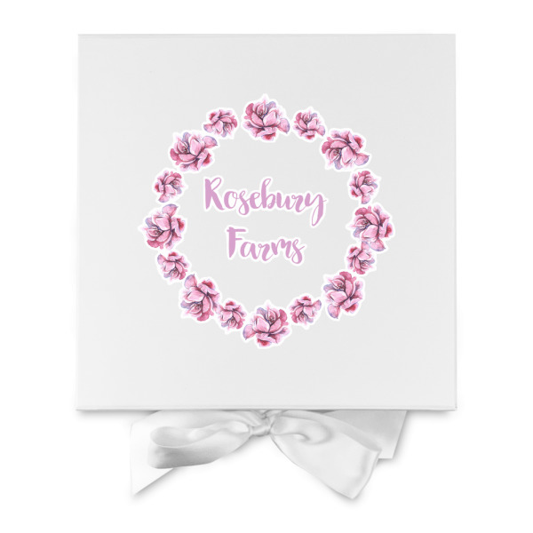 Custom Design - Gift Boxes with Magnetic Lid - White - Approval