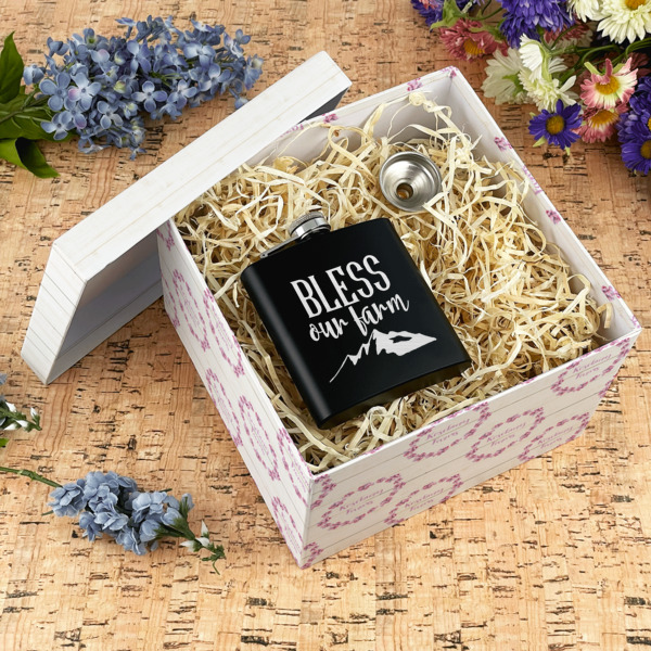 Custom Design - Gift Boxes with Lid - Canvas Wrapped - X-Large - In Context