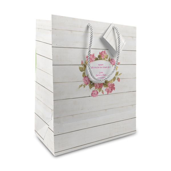 Custom Farm House Medium Gift Bag (Personalized)