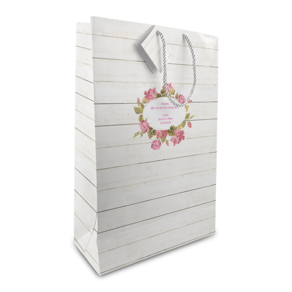 Custom Farm House Large Gift Bag (Personalized)