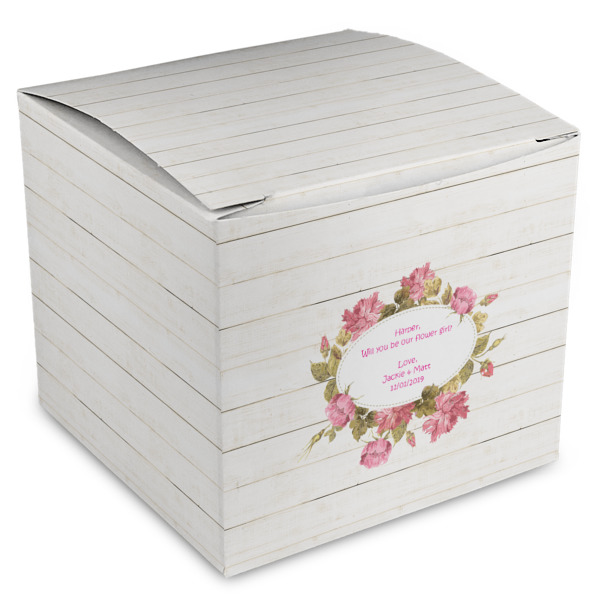 Custom Design Your Own Cube Favor Box