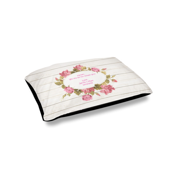 Custom Farm House Outdoor Dog Bed - Small (Personalized)