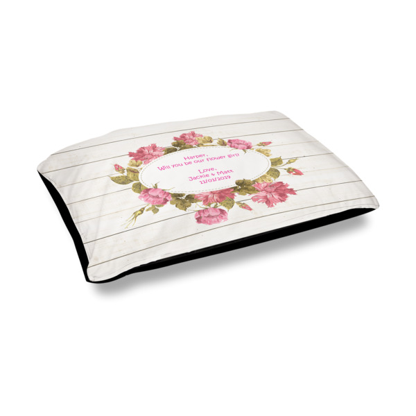 Custom Farm House Outdoor Dog Bed - Medium (Personalized)