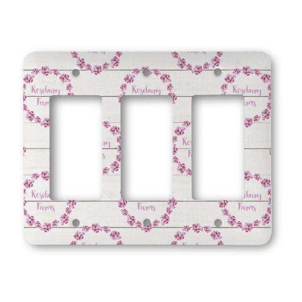 Custom Design - Rocker Light Switch Covers - Triple - MAIN